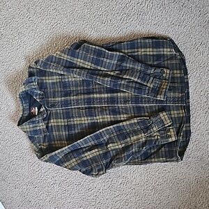 Ridgecut Men's Long sleeve Flannel. 100% cotton.